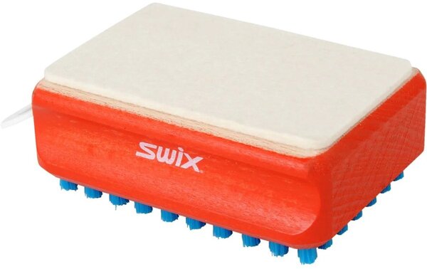 Swix Combi Felt and Blue Nylon Brush