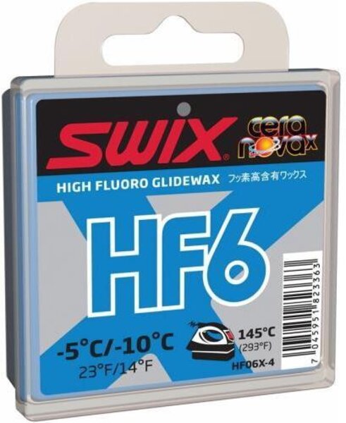 Swix HF6 High-fluoro glide wax