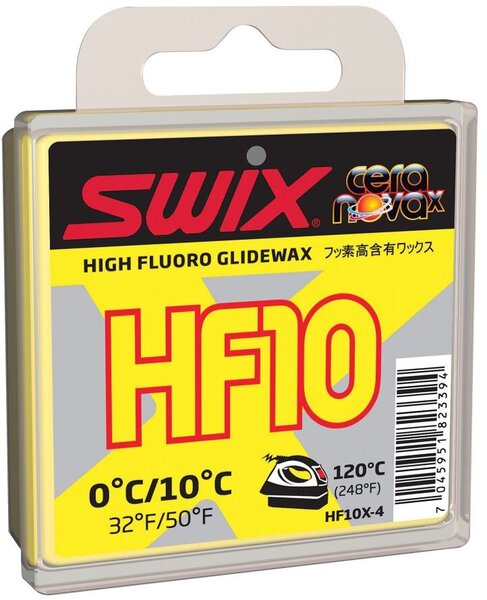 Swix HF10 High-fluoro glide wax