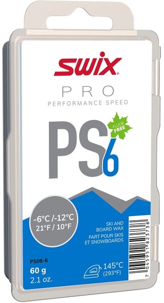 Swix PS6 Blue Glide Wax -6°C to -12°C