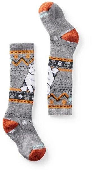 Smartwool Kids' Wintersport Full Cushion 'Polar Bear' Over The Calf Sock