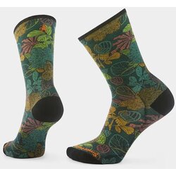 Smartwool Bike Aloha Forest Print Crew Socks