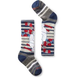 Smartwool Kids' Wintersport Full Cushion 'Yeti Pattern' Over The Calf Sock 
