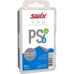 Swix PS6 Blue Glide Wax -6°C to -12°C