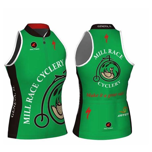 Mill Race Custom Mill Race Sleeveless Race Fit Jersey 