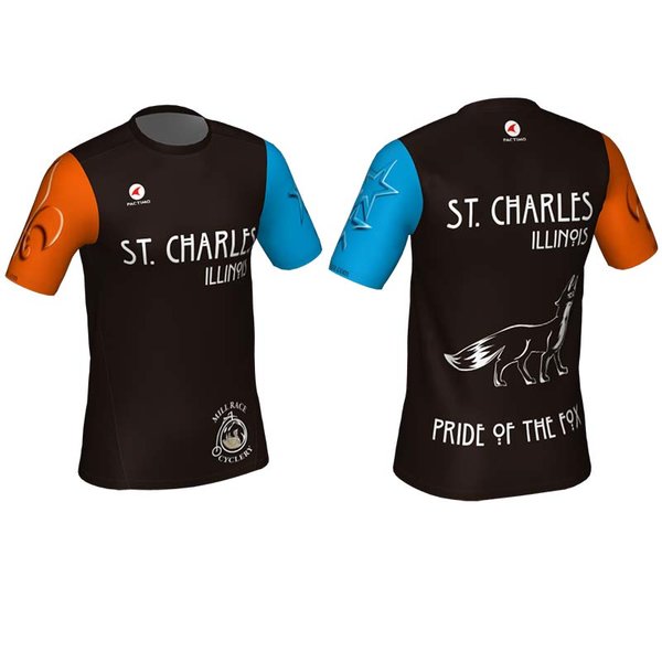 Mill Race Custom St. Charles Pride of the Fox Running Shirt
