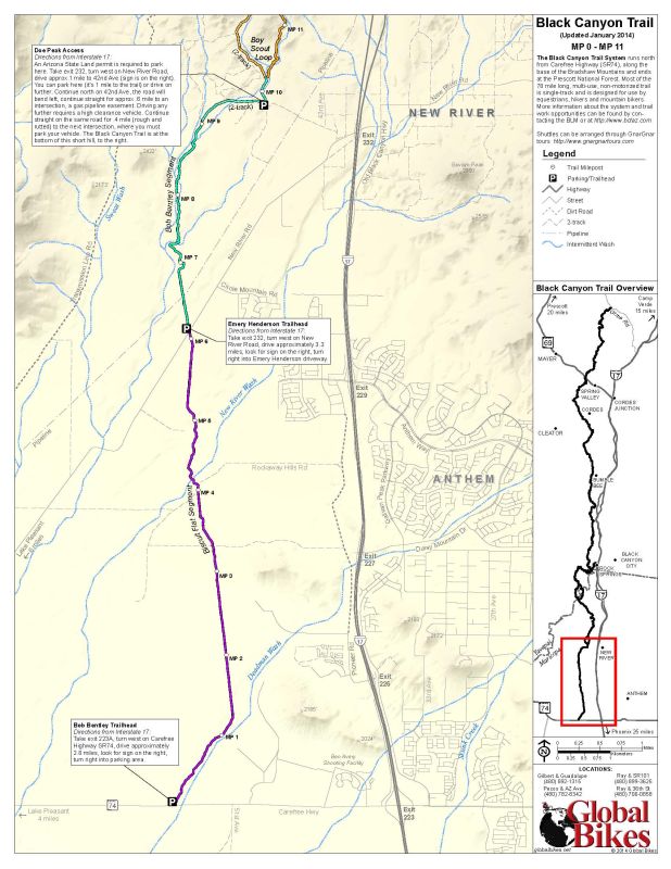 Black Canyon Trail Map Mountain Bike Trails And Maps - Arizona's #1 Specialized Dealer | Chandler,  Gilbert, Ahwatukee, Mesa Bike Shop Locations | E-Bikes