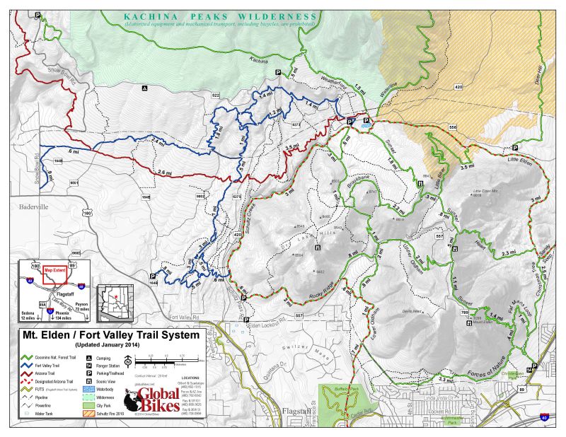 Mt. Elden / Fort Valley Trail System