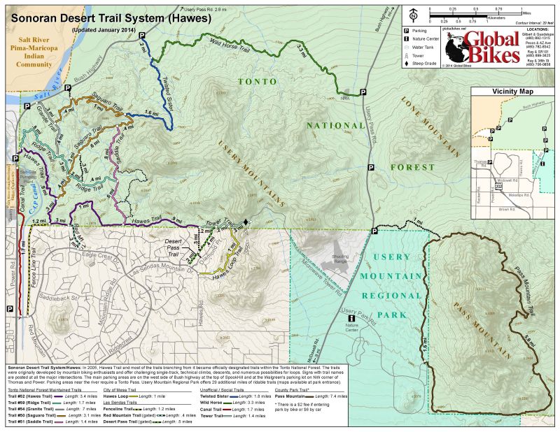 Sonoran Desert Trail System (Hawes)