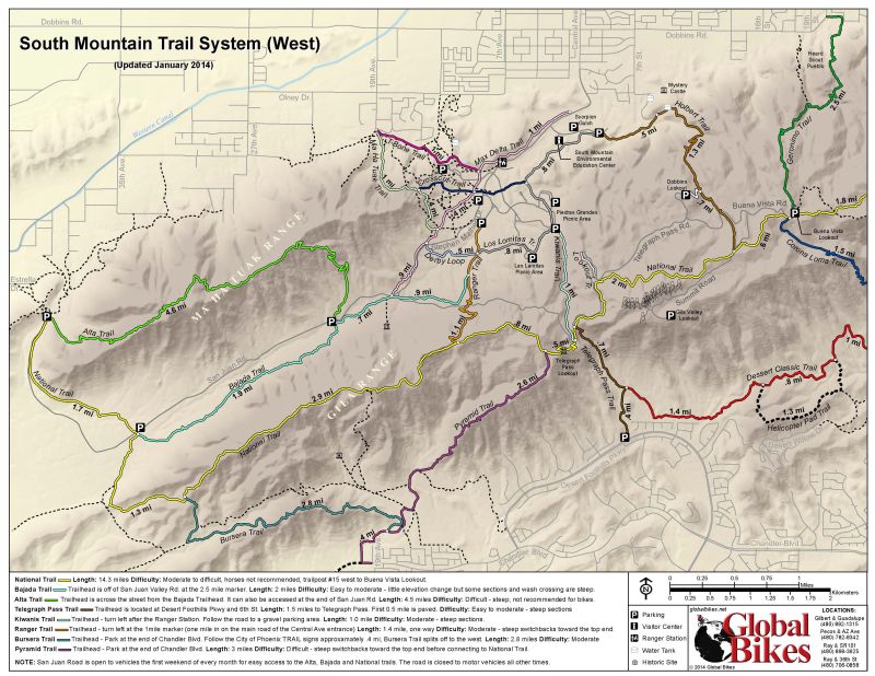 South Mountain Trail System - West