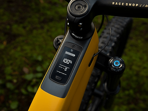 Trek Electric bike display Trek app