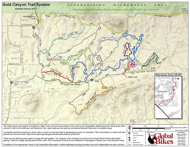Gold Canyon Trail System