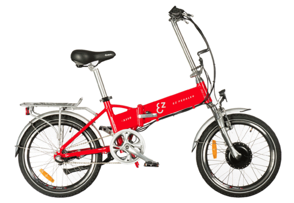 EZpedaler X350 Folding Electric Color: Red