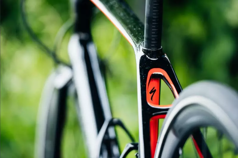 A specialized Sirrus Bike in Black and Red