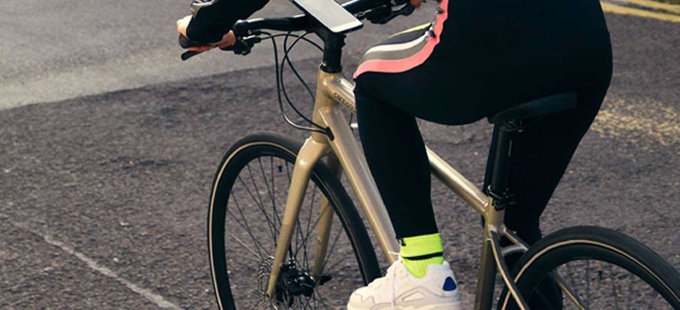 4 Bike riders on a trail riding Cervelo bikes