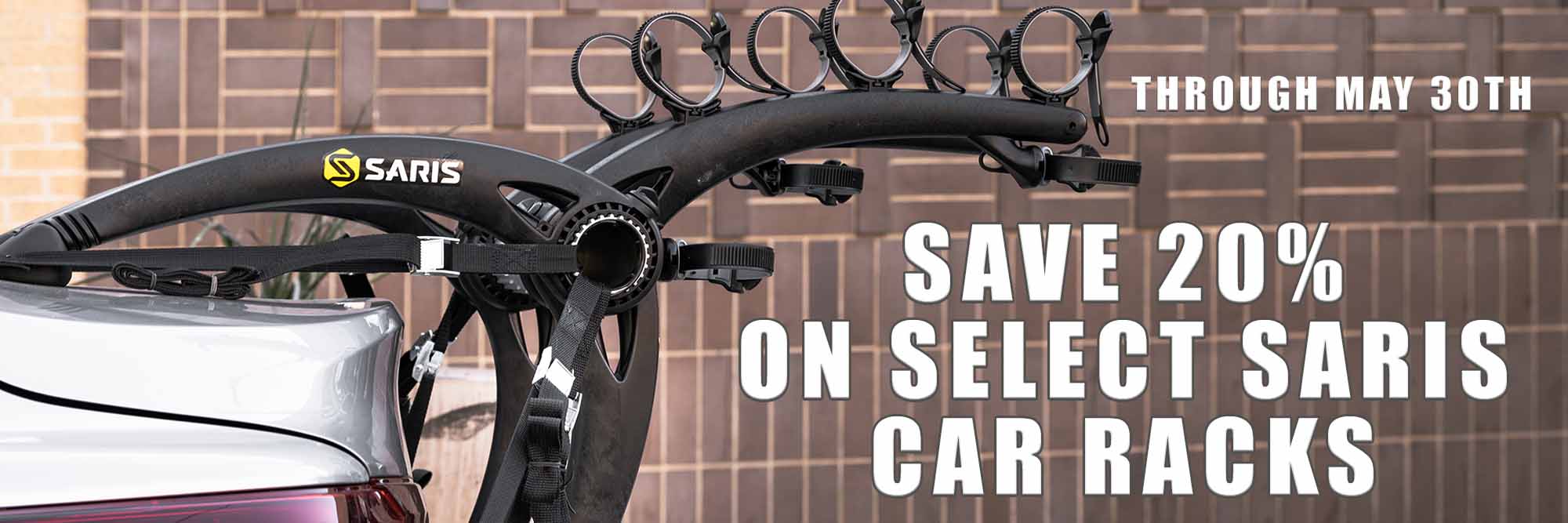 Saris Car Rack Sale through May 30th