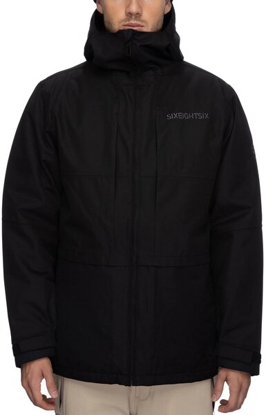 686 Men's SMARTY 3-in-1 Form Jacket Color: Black