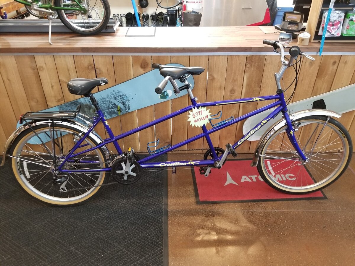 Crestline Cruiser Tandem Bicycle Centres of Everett, WA