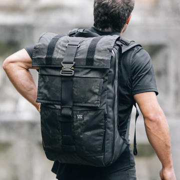 Mission Workshop Rambler Limited Edition Backpack - Black Camo w/COBRA buckle