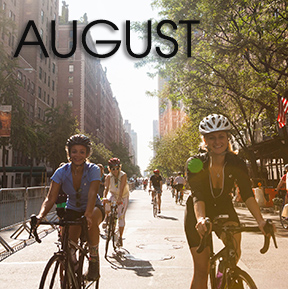 Bicycle Habitat Rentals for August