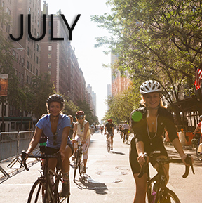 Bicycle Habitat Rentals for July 