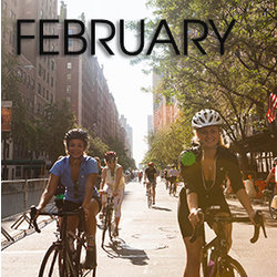Bicycle Habitat Rentals for February
