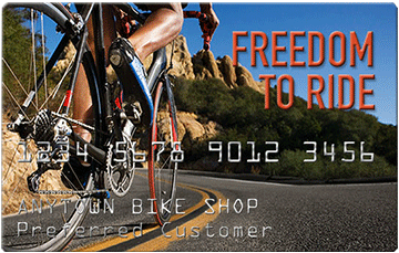 On purchases of $299 or more with your Freedom To Ride credit card made now through 12/31/2015. Interest will be charged to your account from the purchase date if the promotional purchase is not paid in full within 12 months. Minimum Monthly Payments required. * Offer applies only to single-receipt qualifying purchases. No interest will be charged on the promo purchase if you pay the promo purchase amount in full within 12 months. If you do not, interest will be charged on the promo purchase from the purchase date. Depending on purchase amount, promotion length and payment allocation, the required minimum monthly payments may or may not pay off purchase by end of promotional period. Regular account terms apply to non-promotional purchases and, after promotion ends, to promotional balance. For new accounts: Purchase APR is 29.99%; Minimum Interest Charge is $2. Existing cardholders should see their credit card agreement for their applicable terms. Subject to credit approval.