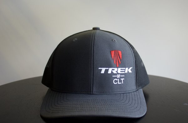 Trek of CLT Custom Hat Charcoal/Black - Side Logo