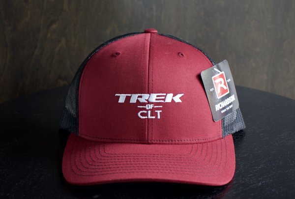 Trek of CLT Custom Hat Cardinal / Black