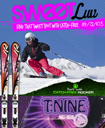 K2 Sweet Luv w/ERP 10.0 - Women's - Competitive Edge Ski & Bike
