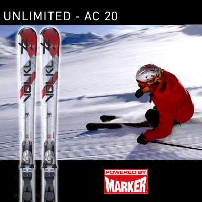 Volkl Unlimited AC20 w/3Motion 11 TC - Competitive Edge Ski & Bike