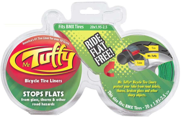 Mr. Tuffy Green 20x1.95-2.5 Tire Liners - OPEN BOX