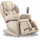 JP1100 4D Massage Chair Beige colored right side three quarter view