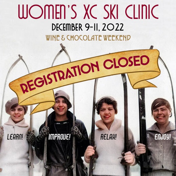 Hayward, Wisconsin Women's XC Ski Clinic