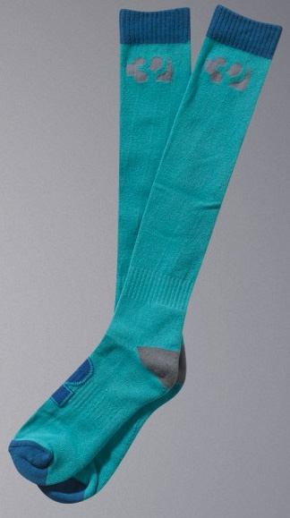 Thirty Two Ridgeline Jacquard Socks