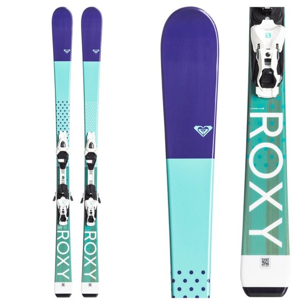 Roxy Kaya 72 Alpine Skis w/ Lithium 7 Bindings