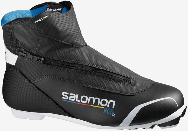 Salomon Mens RC8 Prolink Classic Nordic Boots