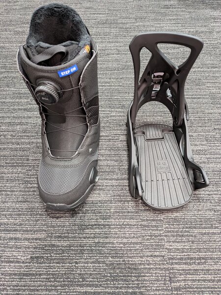 Burton Step On Boots and Step On Re:Flex Binding Package