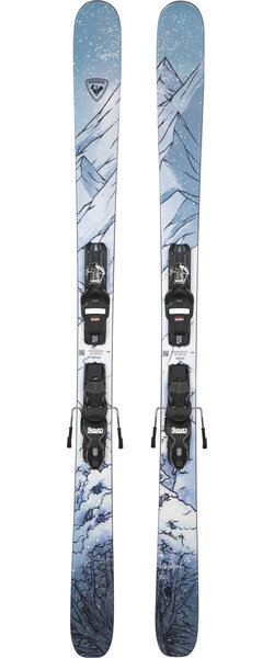 Rossignol Blackops 92 Alpine Skis w/ Xpress 11 Bindings
