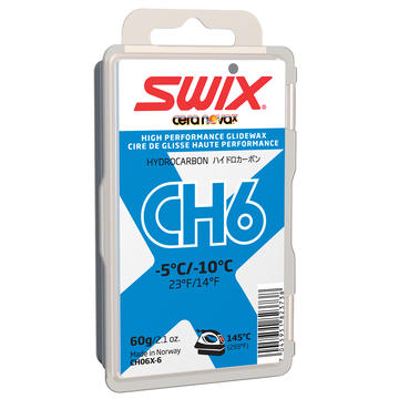Swix CH6X Blue Hydrocarbon Glide Wax