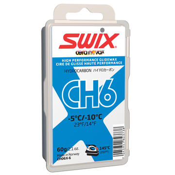 SWIX CERAF FC6X グライドワックス Swix CH6X Blue Hydrocarbon Glide Wax - Alter Ego Sports | Winnipeg