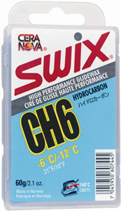 Swix CH6 Hydrocarbon Racing Glide Wax 60g