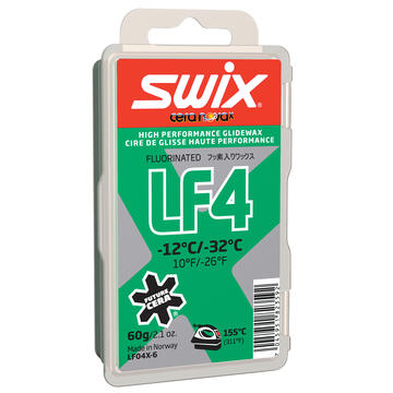 Swix LF5X Turquoise Fluorocarbon Glide Wax