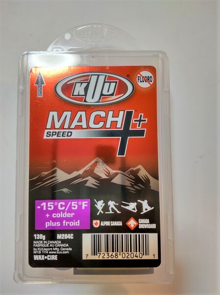 Kuu Mach+ Very Cold Temperature Glide Wax