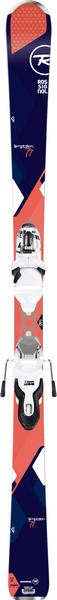 Rossignol Temptation 77 Dark Alpine Skis w/ Xpress W10 Bindings