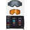Goggle Frame Colour/Pattern | Goggle Lens Colour | Goggle Lens Colour (Bonus): Stealth | Perceive Sunny Onyx (6% / S4) | Amber (55% / S1)