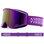 Goggle Frame Colour/Pattern | Goggle Lens Colour | Goggle Lens Colour (Bonus): Matte Purple | Full Revo Purple Mirror Lens | Yellow Low Light
