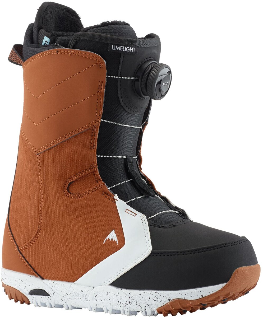 burton limelight womens snowboard boots brown Boa Boot - 2027 providing a snug fit that enhances control Burton Women's Limelight BOA Snowboard
