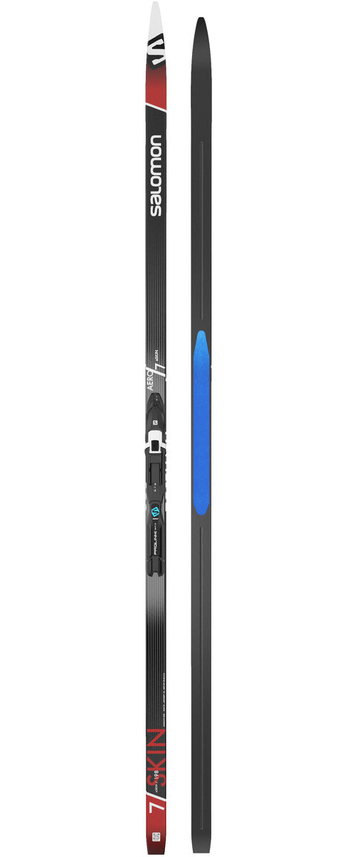 salomon aero 7 eskin cross country ski with binding 2021 Salomon Aero 7 eSKIN w/ Prolink Shift Pro - Alter Ego Sports