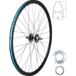 49°N Track 700c Fixed/Free Rear